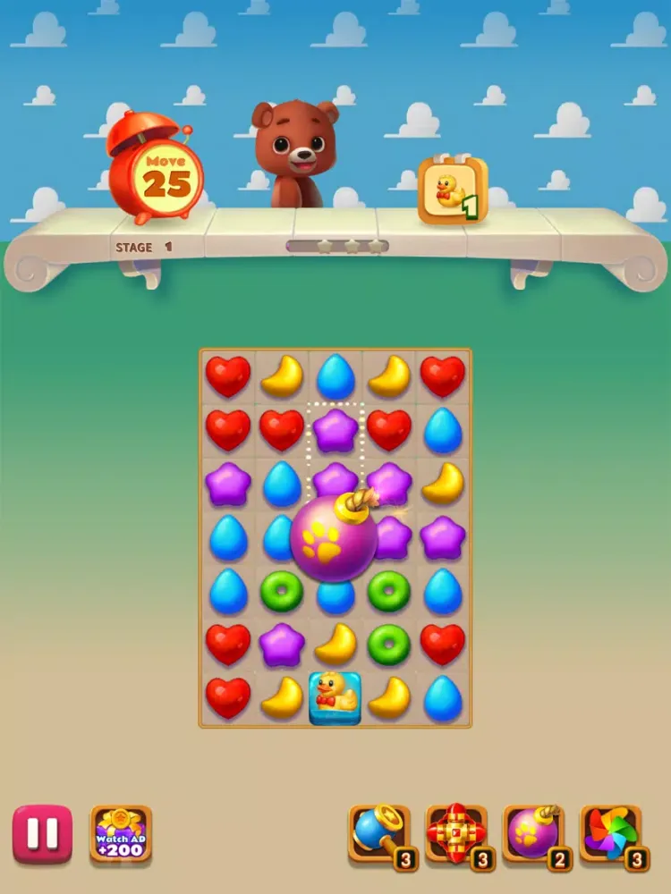 Toy Bear Sweet POP iPad  스크린샷