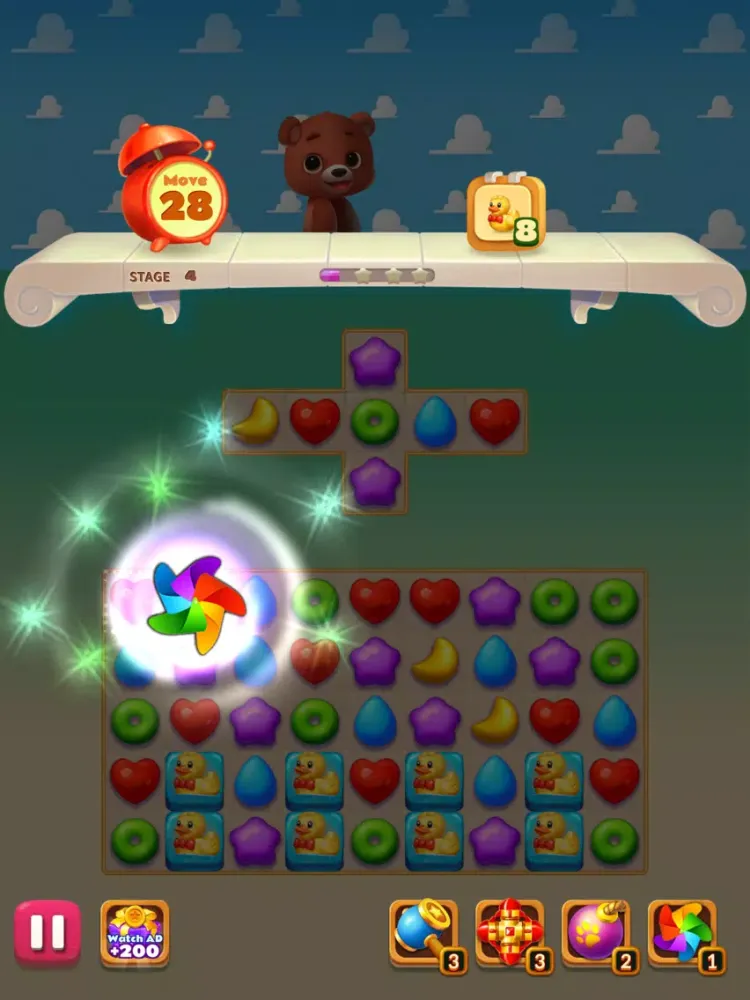 Toy Bear Sweet POP iPad  스크린샷