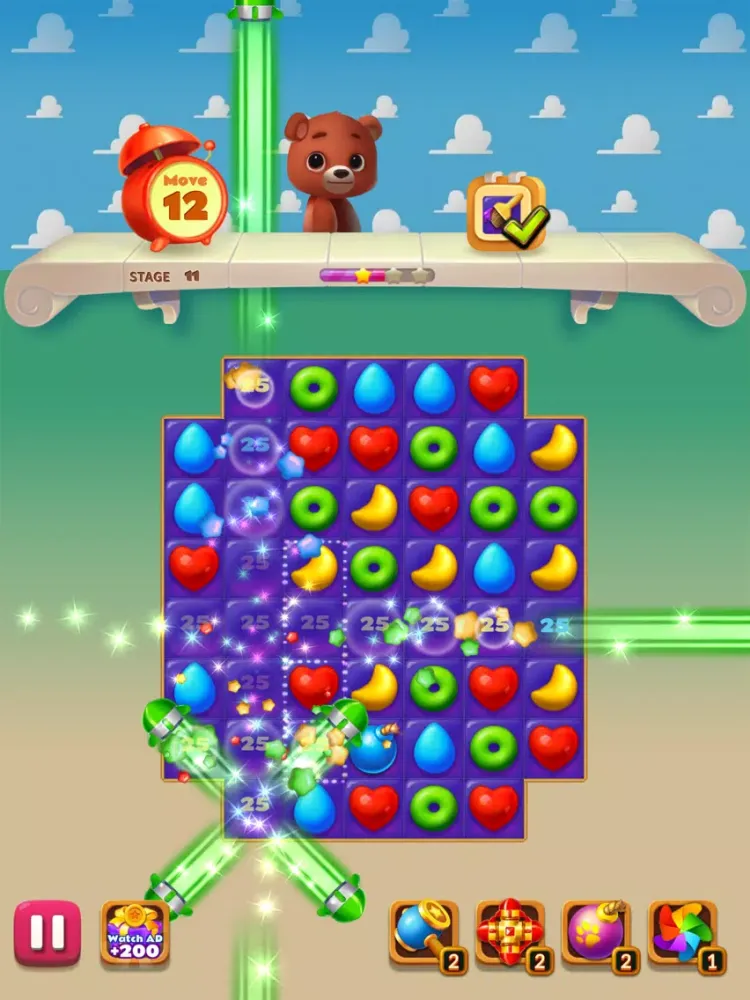 Toy Bear Sweet POP iPad  스크린샷
