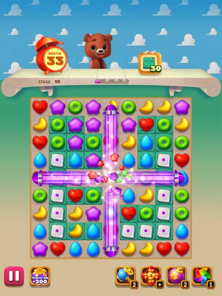 Toy Bear Sweet POP iPad  스크린샷