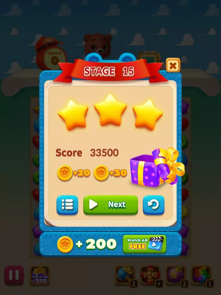 Toy Bear Sweet POP iPad  스크린샷