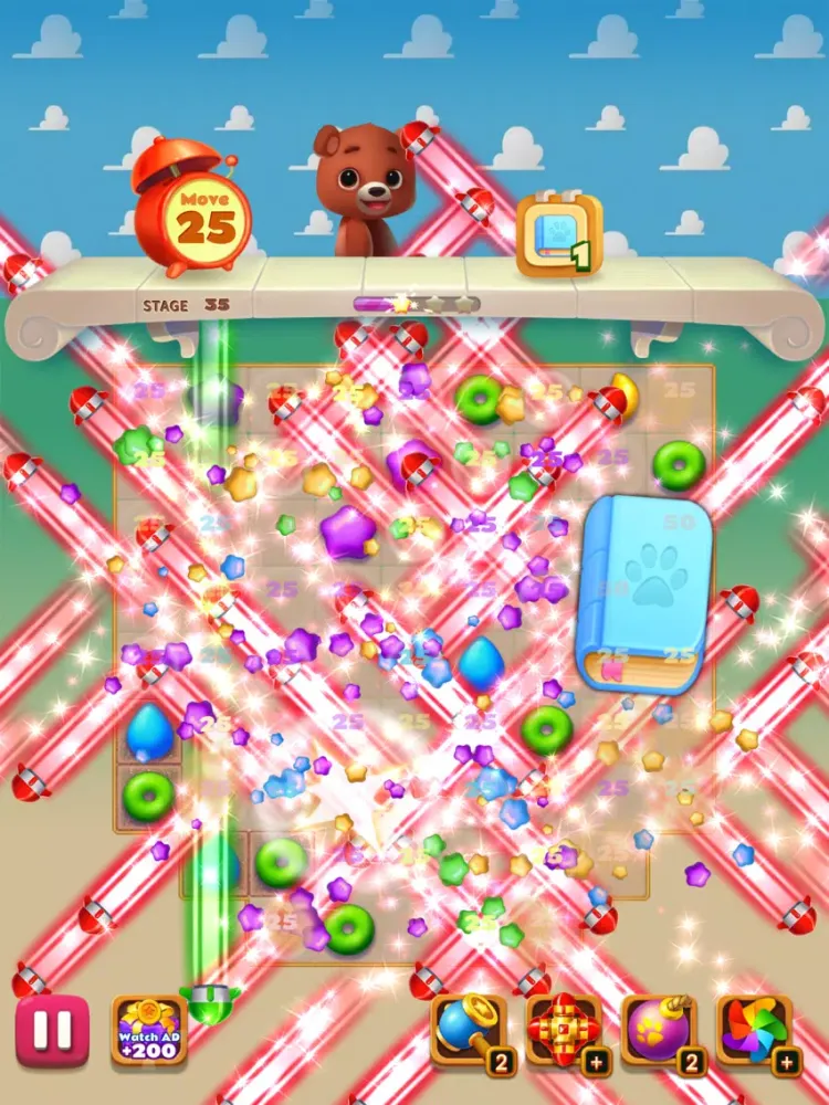 Toy Bear Sweet POP iPad  스크린샷