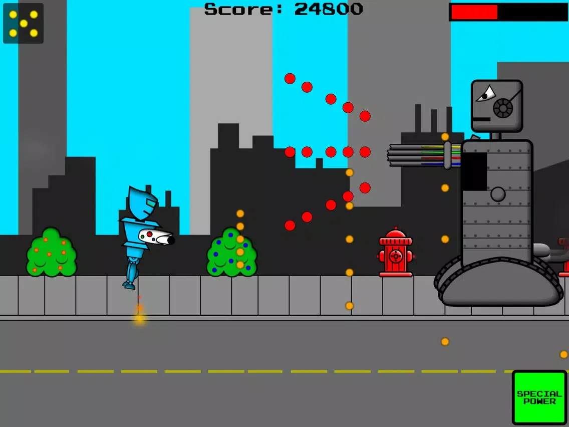 صور 1-Up Bro Bots: Destroy All Robots iPad 
