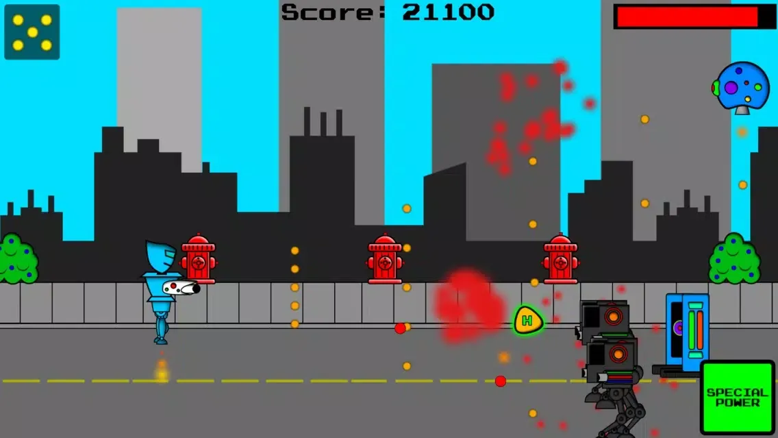 صور 1-Up Bro Bots: Destroy All Robots