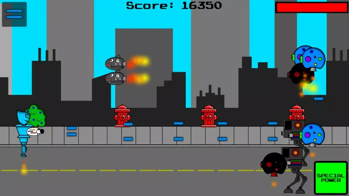 صور 1-Up Bro Bots: Destroy All Robots