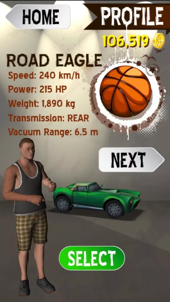 Drift Basketball سکرین شاٹس