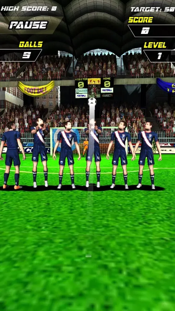 Strike Soccer Flick Free Kick 스크린샷