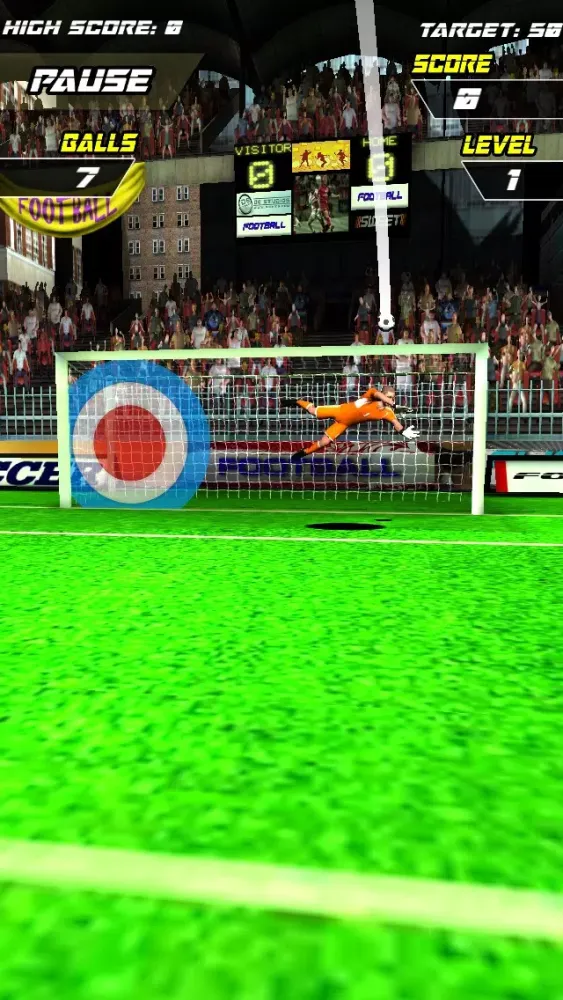 Strike Soccer Flick Free Kick 스크린샷