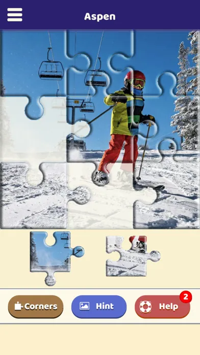 Aspen Sightseeing Puzzle Screenshots