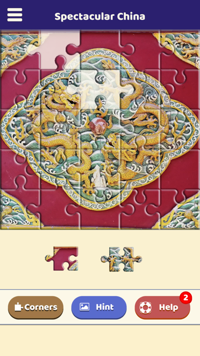ภาพหน้าจอของ Spectacular China Puzzle