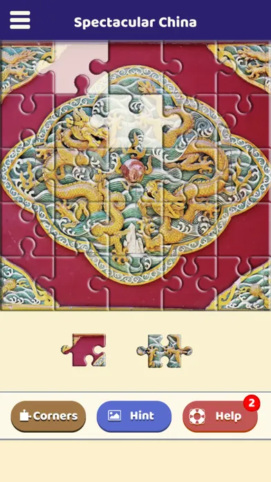 Zrzuty ekranu Spectacular China Puzzle