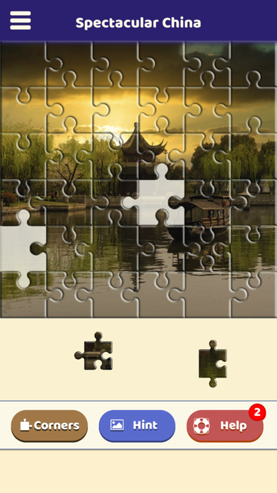 ภาพหน้าจอของ Spectacular China Puzzle