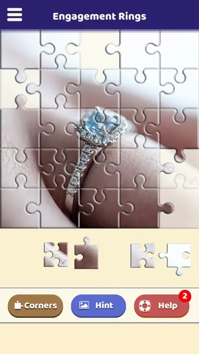 ภาพหน้าจอของ Engagement Rings Puzzle