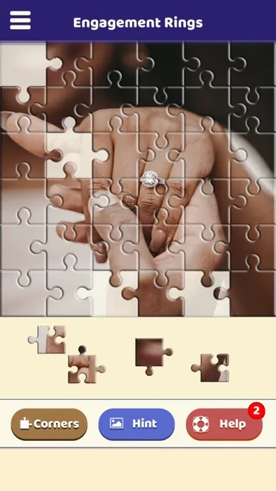 ภาพหน้าจอของ Engagement Rings Puzzle