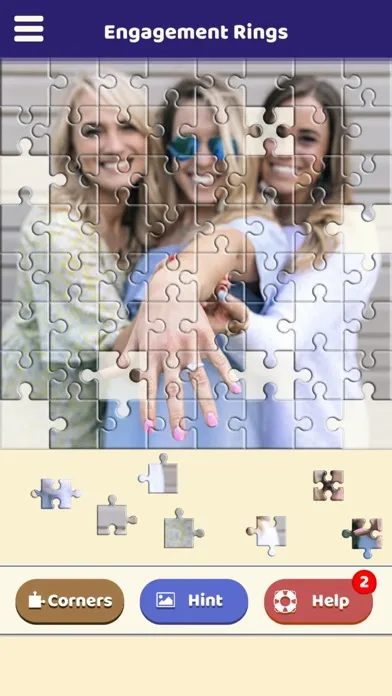 ภาพหน้าจอของ Engagement Rings Puzzle