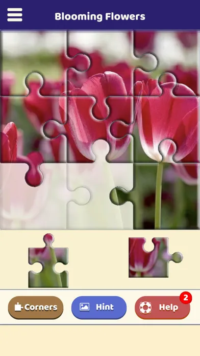 Capturas de tela do Blooming Flowers Puzzle
