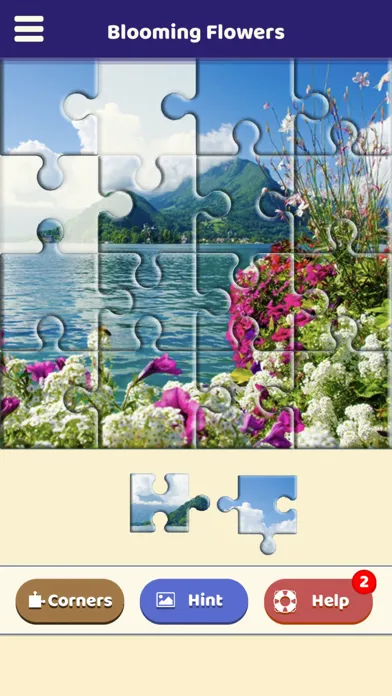 Capturas de tela do Blooming Flowers Puzzle