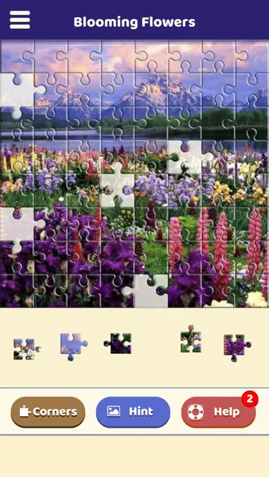 Capturas de tela do Blooming Flowers Puzzle