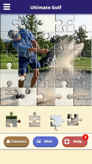 Tangkapan layar Ultimate Golf Puzzle