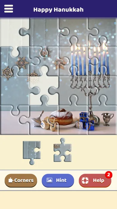 Happy Hanukkah Puzzle Ekran Görüntüleri
