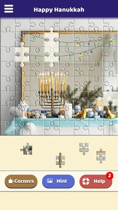 Happy Hanukkah Puzzle Ekran Görüntüleri
