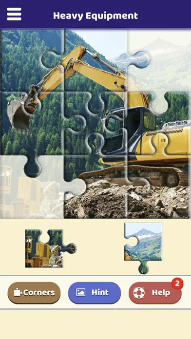 Heavy Equipment Puzzle स्क्रीनशॉट