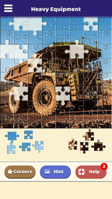Heavy Equipment Puzzle स्क्रीनशॉट