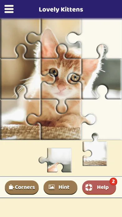 Lovely Kittens Puzzle سکرین شاٹس