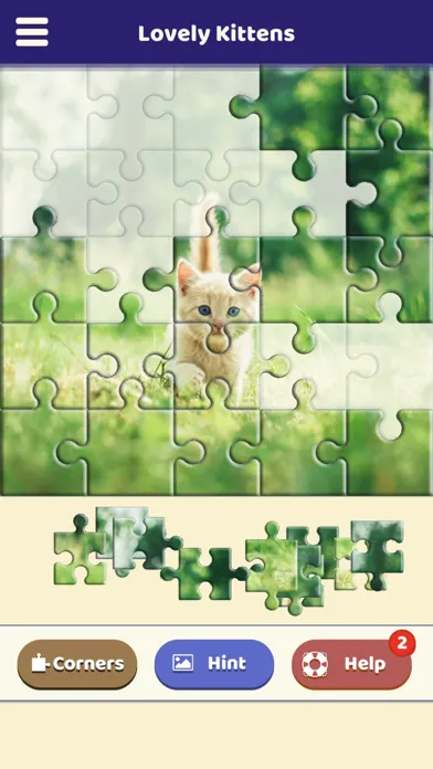 Lovely Kittens Puzzle سکرین شاٹس