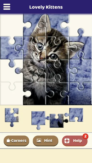 Lovely Kittens Puzzle سکرین شاٹس