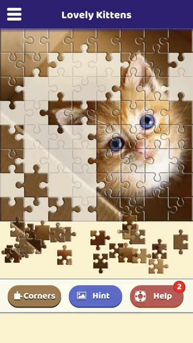 Lovely Kittens Puzzle سکرین شاٹس