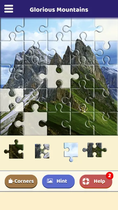 Glorious Mountains Puzzle應用截圖