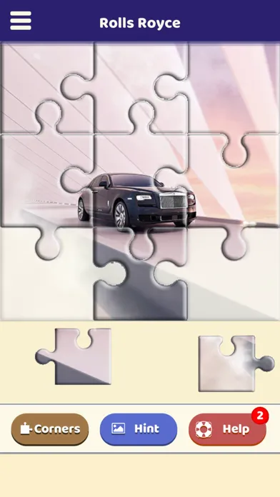 Tangkapan layar Rolls Royce Love Puzzle