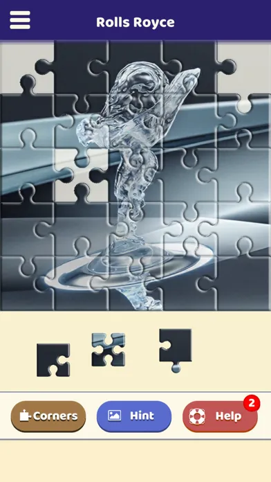 Tangkapan layar Rolls Royce Love Puzzle