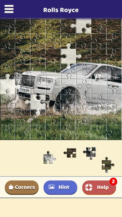 Tangkapan layar Rolls Royce Love Puzzle