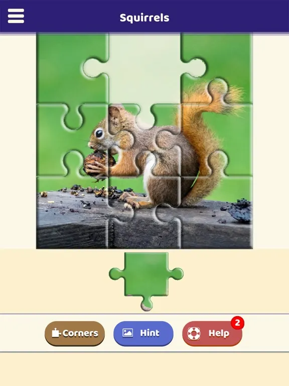 Squirrel Love Puzzle iPad 應用截圖