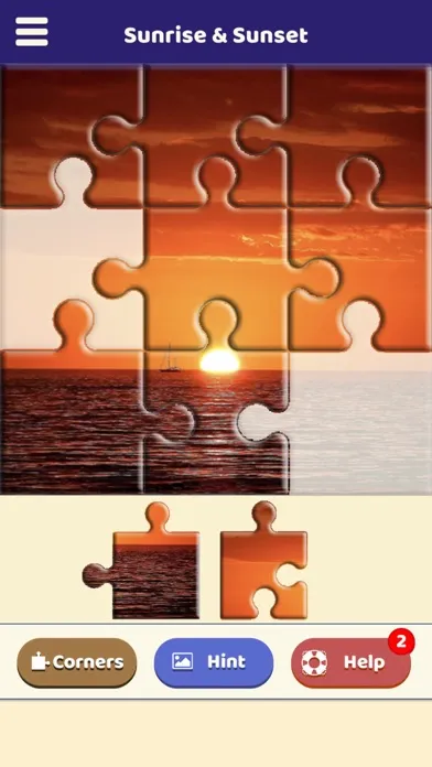 Screenshot di Sunrise & Sunset Puzzle