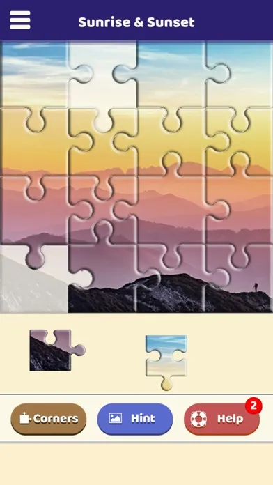 Screenshot di Sunrise & Sunset Puzzle