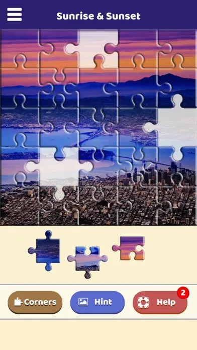 Screenshot di Sunrise & Sunset Puzzle