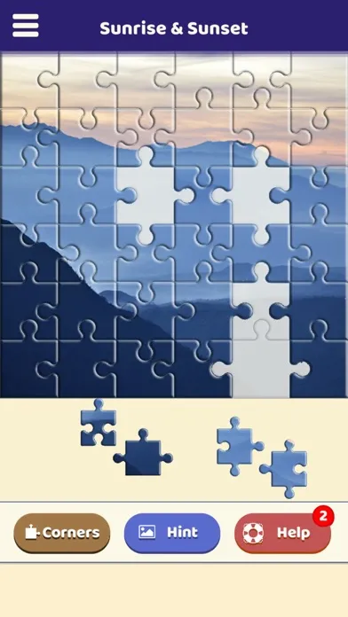 Screenshot di Sunrise & Sunset Puzzle