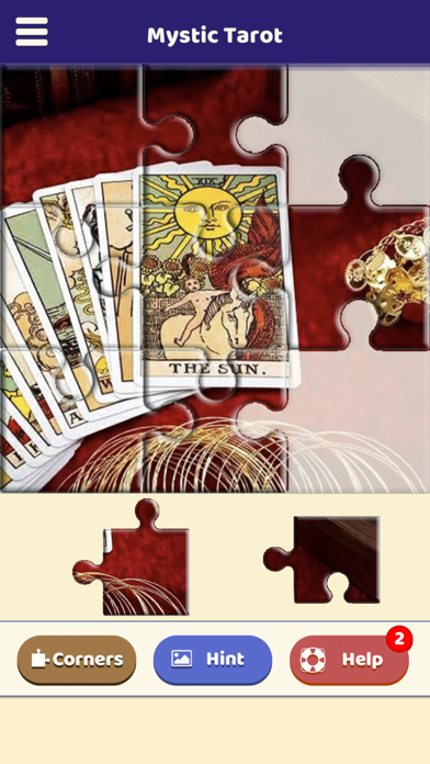 Mystic Tarot Puzzle स्क्रीनशॉट