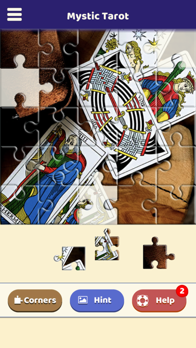 Mystic Tarot Puzzle स्क्रीनशॉट