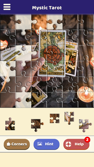 Mystic Tarot Puzzle स्क्रीनशॉट