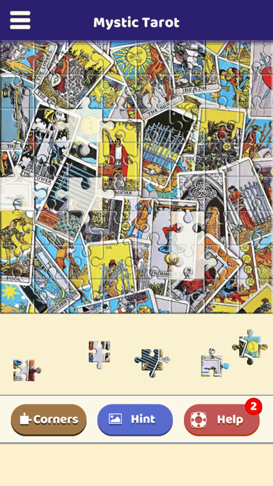 Mystic Tarot Puzzle स्क्रीनशॉट