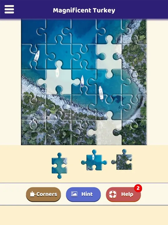 Screenshot di Magnificent Turkey Puzzle iPad 