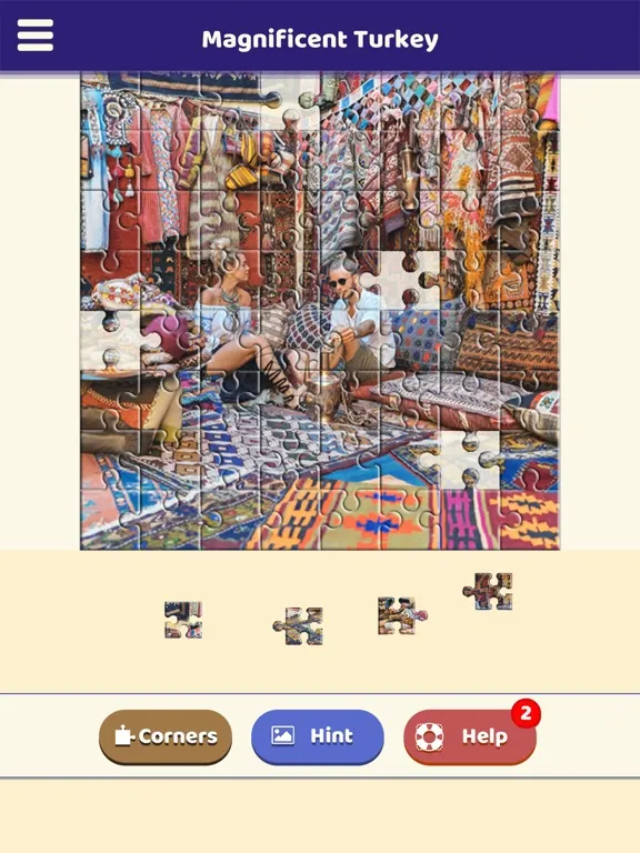 Screenshot di Magnificent Turkey Puzzle iPad 