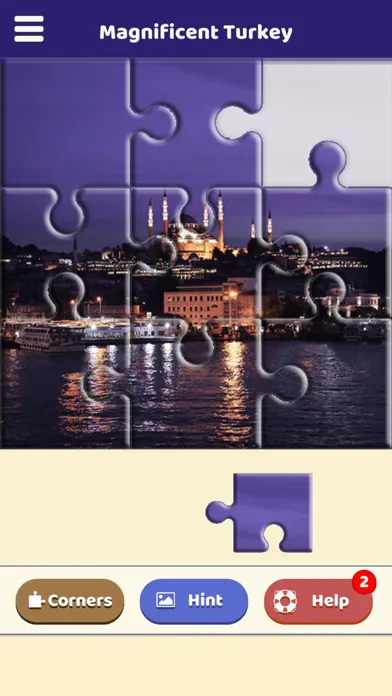 Screenshot di Magnificent Turkey Puzzle