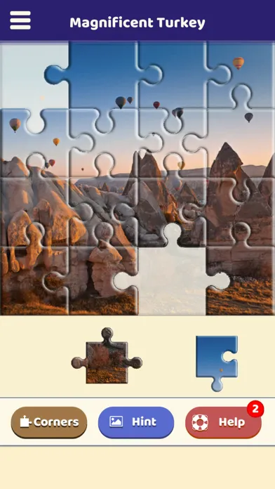 Screenshot di Magnificent Turkey Puzzle