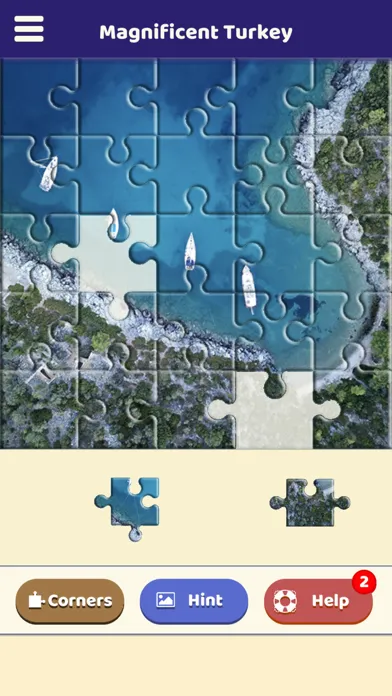 Screenshot di Magnificent Turkey Puzzle