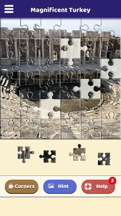 Screenshot di Magnificent Turkey Puzzle